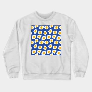 Eggs Pattern Crewneck Sweatshirt